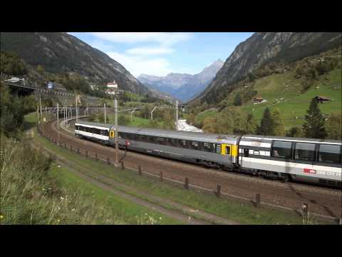 Bahnverkehr am Gotthard
