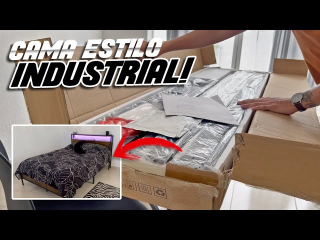Vídeo relacionado con QMTXBYJ Cama Tapizada 140x190, Cama Matrimonio 140x190 cm con Carga USB y Cabecero LED,Camas Matrimoniales con Almacenamiento Hidráulico,Camas Juveniles Cama Doble con Somier,Sin Colchon,Lino