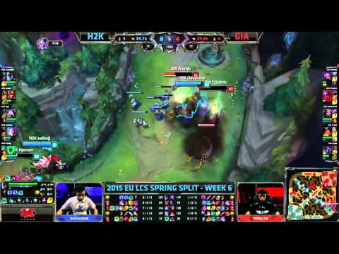 H2K vs GIA   LCS EU 2015 Spring W6D2   H2k Gaming vs Giants Gaming VOD