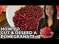 🔪 How to Cut Open & Deseed A Pomegranate (With My Toddler!) 如何打開石榴 | Rack of Lam