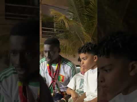 Gana Gueye bien accueilli à Médina felicitation lion 🇸🇳🇸🇳🇸🇳