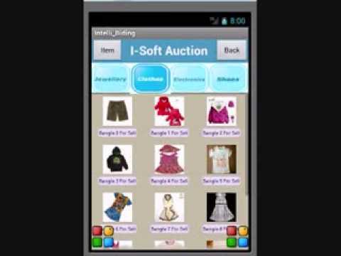 IntellisenseSoft I-Soft Auction Video , Mobile App , Online Auction App