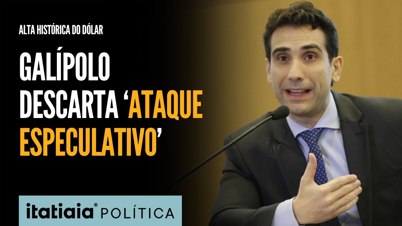 EM DIA DE ALTA HISTÓRICA DO DÓLAR, GALÍPOLO DESCARTA 'ATAQUE ESPECULATIVO' POR TRÁS DA DISPARADA