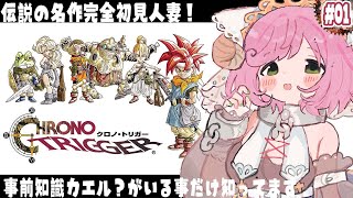 【クロノトリガー】不朽の名作を完全初見！感受性が豊かすぎる人妻の旅が始まる！！※ネタバレあり #1【#夏芽みのり Vtuber】