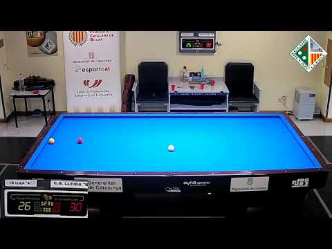 LLIGA CATALANA 3 BANDES - 3aDIV - CB LLEIDA "B" vs CB LLIÇA "A"