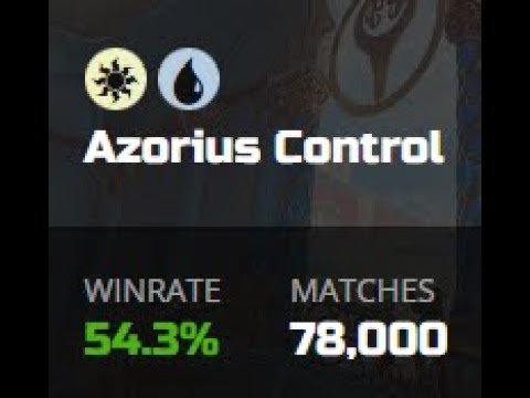 BO1 Standard Azorius Control Ladder Gameplay