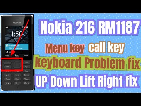 Nokia 216 Nokia 150 menu call lift right  up down  problem solution fix #nokia @nokia216keypad
