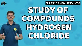 Study of Compounds Hydrogen Chloride | Class 10 ICSE Chemistry | Selina Chapter 8 | HCl Preparation