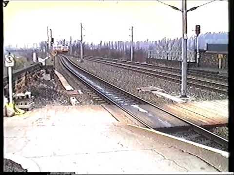 Wakefield Westgate & York Railway Stations 1989