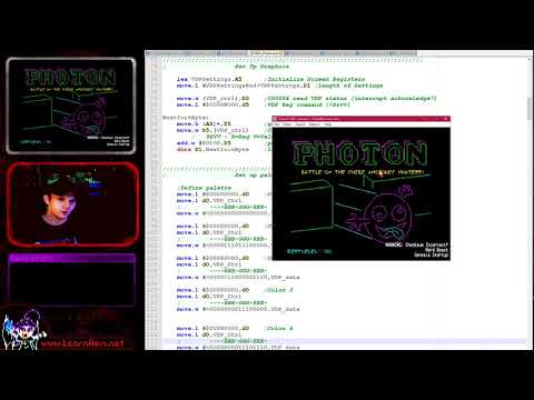 68000 Assembly Tron clone: Photon1 - Introduction and Data Structures