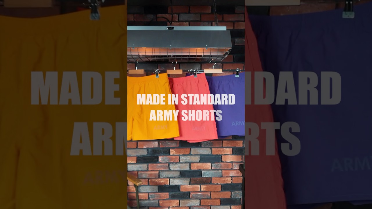 【MADE IN STANDARD】Army Shorts 夏にピッタリな3色が入荷！ #ミリタリー #army
