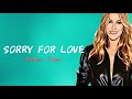 Celine Dion | Sorry For Love (Lyrics)
