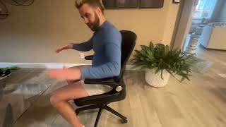 Office Chair-400lbs, Ergonomic Heavy Duty Office Desk Chair with Adjustable Lumbar Support