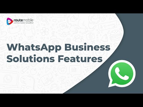 WhatsApp Business Solutions Features