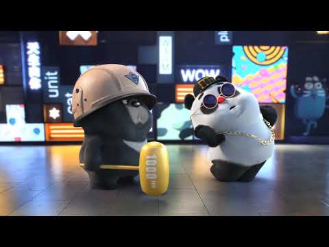 Mummy ka roti gol gol.(panda version) soo cute panda's dance for anyone.