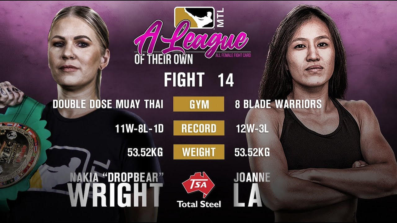 Joanne La VS Nakia Wright