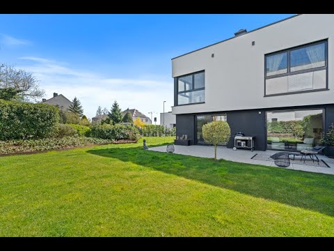 Inside a modern house in Capellen Luxembourg