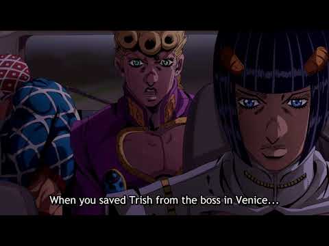Jojo's Bizarre Adventure Vento Aureo // Golden Wind - Bruno Bucciarati Explains His "Condition"