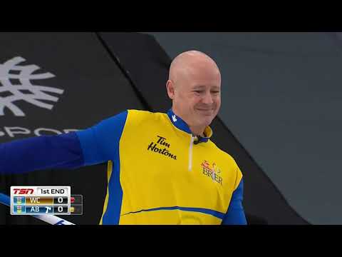Draw 19 - 2021 Tim Hortons Brier - Koe (WC2) vs. Bottcher (AB)