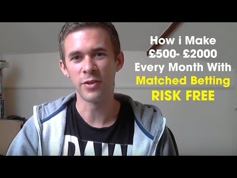 How i Make  £500- £2000  Every Month With  Matched Betting RISK FREE