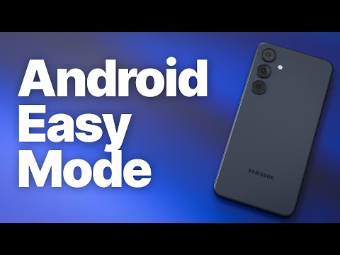 How to Turn On Easy Mode on Android (Samsung Galaxy Simple Mode)