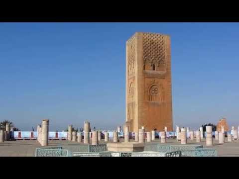 Hassan Tower, Rabat, Morocco, Africa