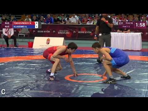 GOLD FS - 62 kg: B. TSKHOVREBOV (RUS) v. A. VLASENKO (RUS)
