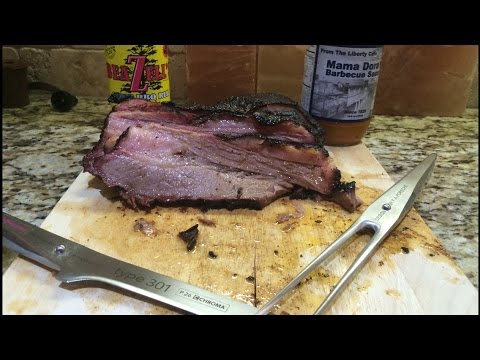Smoked Beef Brisket on the Cajun Bandit