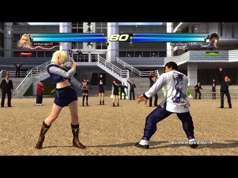 07 numero 18 Lili y Julia Jaycee vs Law y Miguel - Tekken Tag Tournament 2 ( Uchiha x24 ) PS3