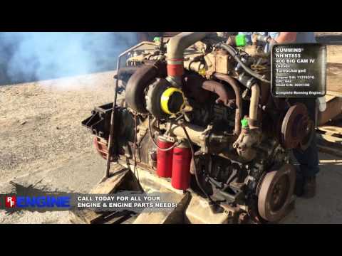 7510439GN | Cummins® NH/NT855 400 Big Cam IV Running Engine