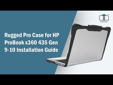 Rugged Pro Case for HP ProBook X360 435 Gen 9, 10