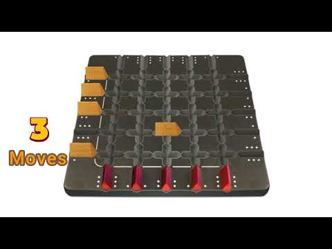 Chess ancestor, Gigamic squadro, strategy game, simple rules but not easy as it seems