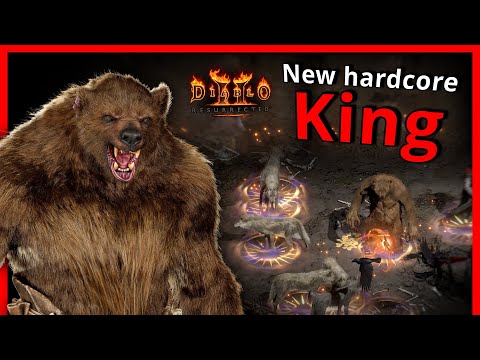 This Werebear Zoo Druid is a TANK, Build Guide and Showcase - Diablo 2 Resurrected