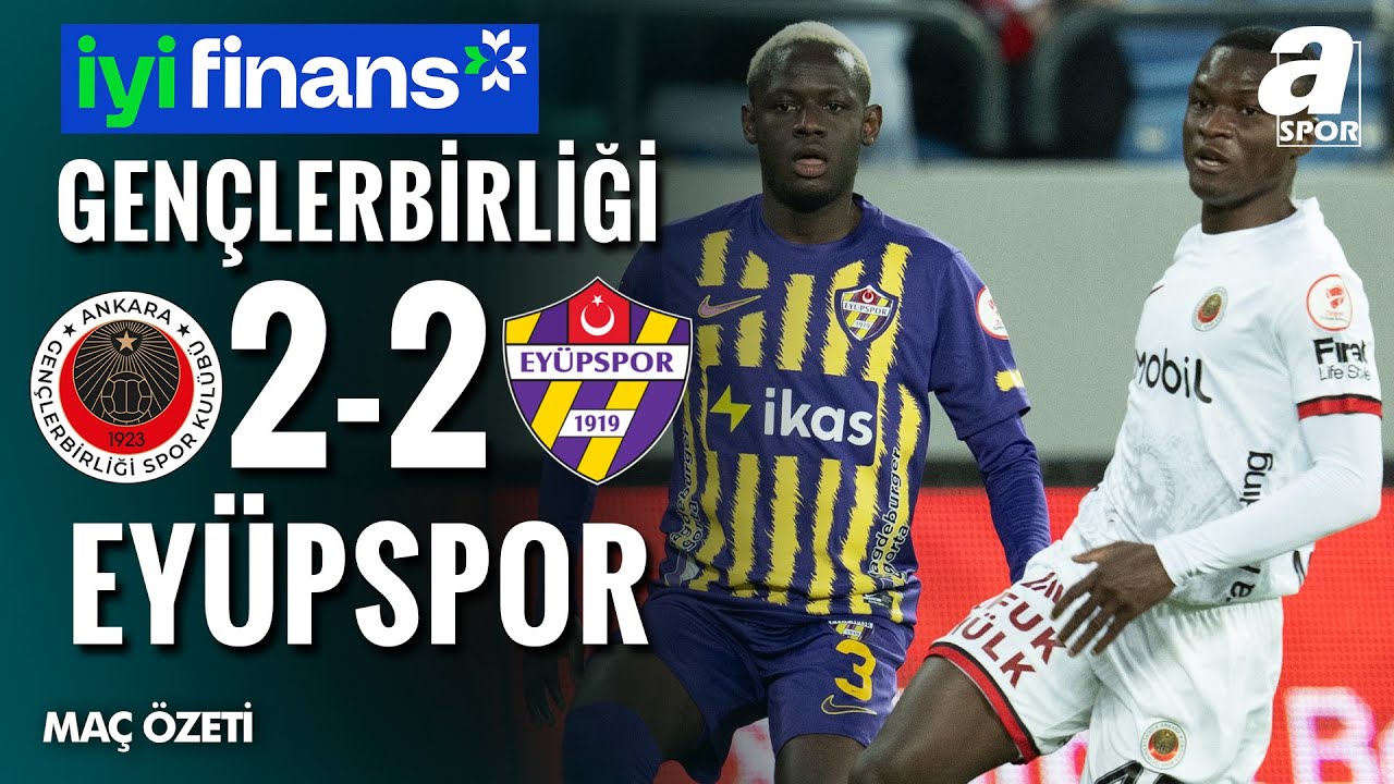 Gençlerbirliği vs Eyüpspor Highlights