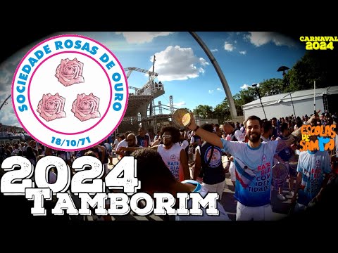 ROSAS DE OURO 2024 - Desenho de Tamborim - Diretores Thiago e Luiz Felipe #PioneiroNoVídeoDosBreques