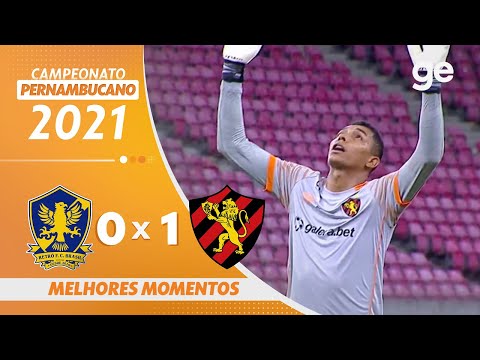 Gols e lances de Retrô x Sport