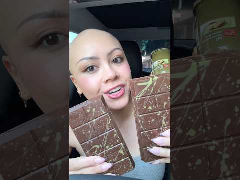 VIRAL DUBAI CHOCOLATE🍫#shorts #mukbang #chocolate