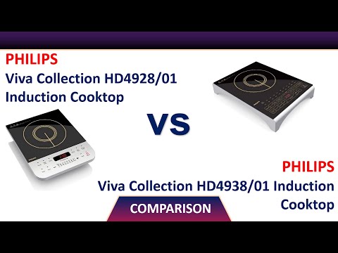✅ Philips Viva Collection Induction Cooktop HD4928/01 VS Philips Induction Cooktop HD4938/01