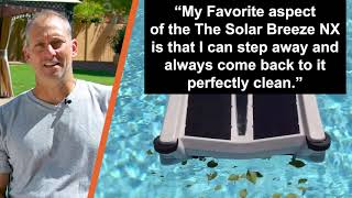 Solar-Breeze Robotic Pool Cleaner Highlight Video