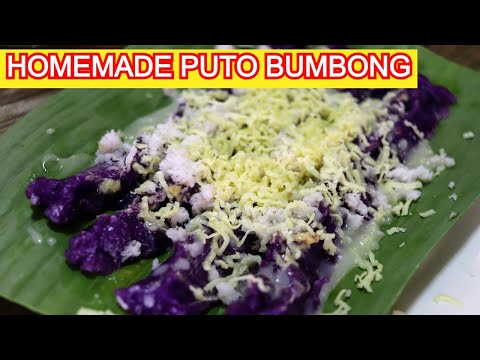 Homemade Puto Bumbong Recipe
