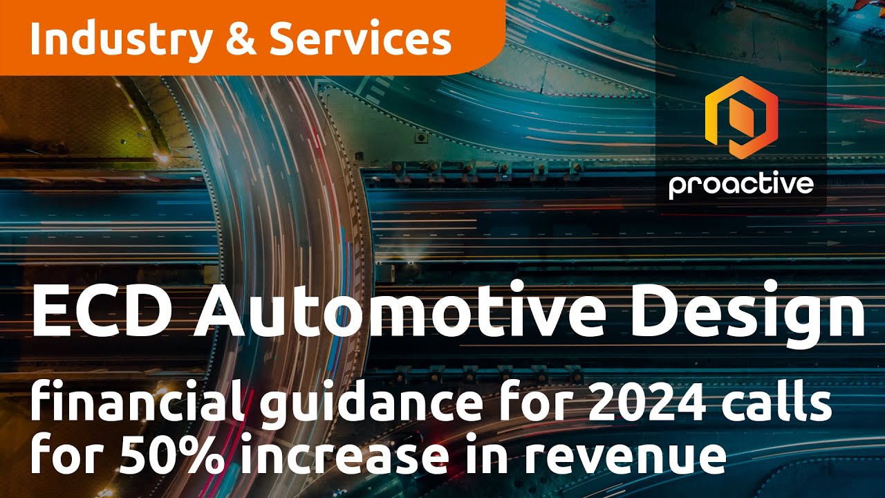 ECD Automotive Design financial guidance for 2024 calls for 50% increase in revenue