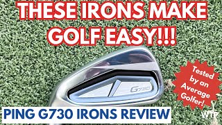PING G730 IRONS REVIEW 2024! These Irons are SO EASY to Hit!