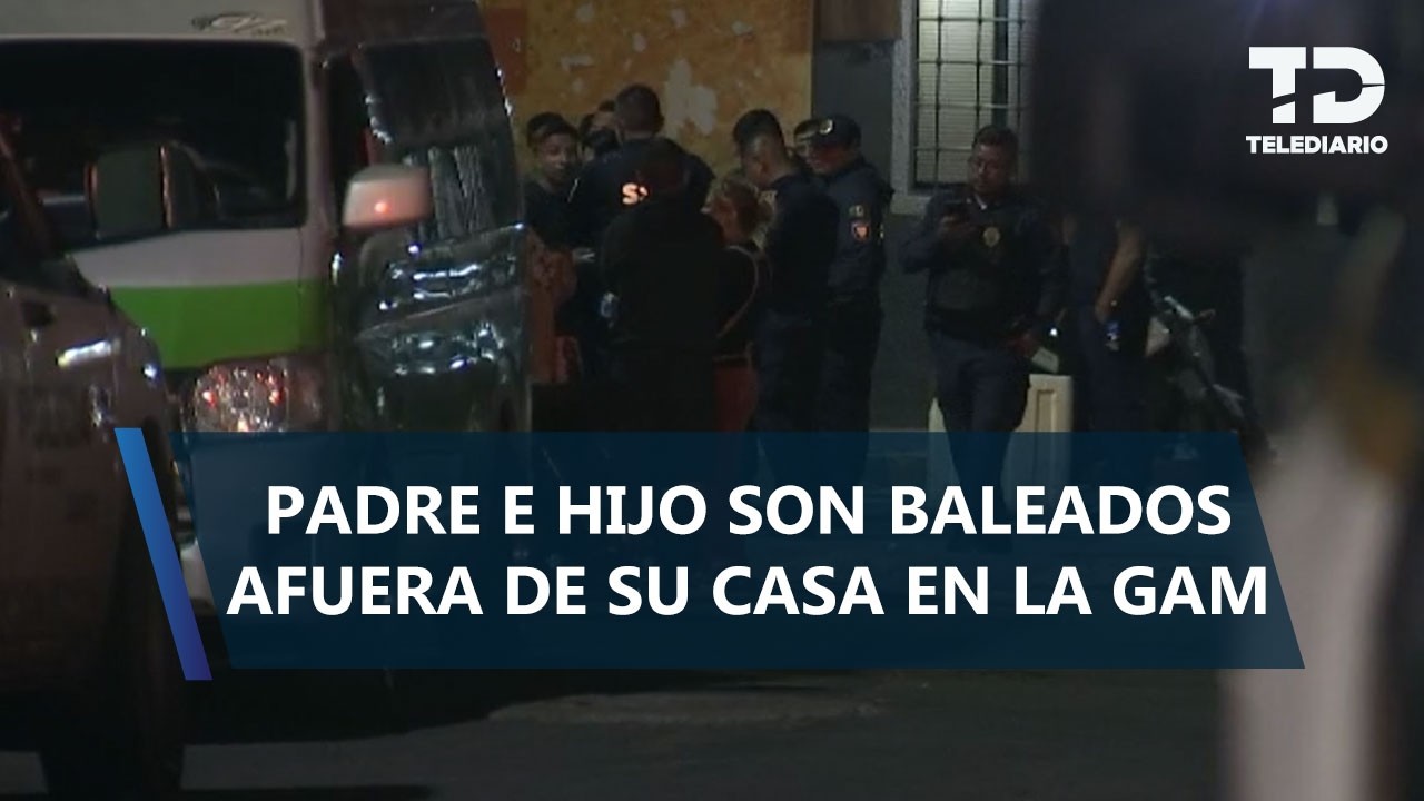 Adulto mayor y su hijo resultan lesionados tras agresión a balazos en GAM