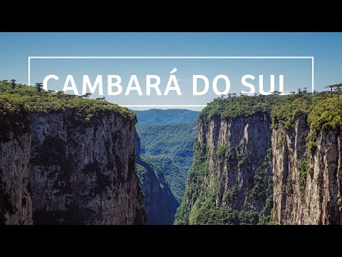CAMBARÁ DO SUL, RS | Você precisa conhecer esses CÂNIONS | Roteiro de 3 DIAS com preços