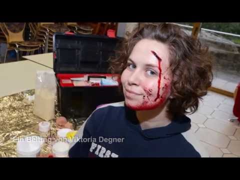 So schminkt man Darsteller für Katastrophenübungen