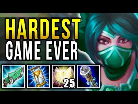 INSANE HARD-CARRYING WORST TEAM EVER! MOST DIFFICULT GAME OF MY LIFE! (DIAMOND) - League of Legends!