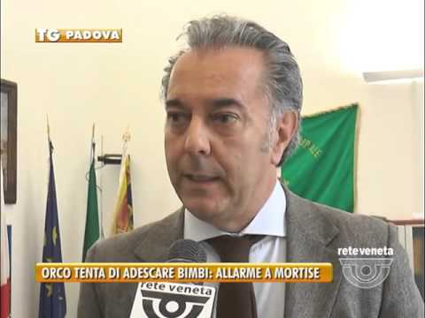 PADOVA TG - 09/02/2016 - TENTA DI ADESCARE BAMBINI: ALLARME A MORTISE
