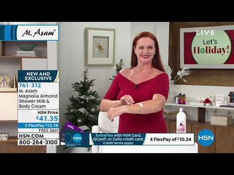 M. Asam Magnolia Almond Shower Milk   Body Cream