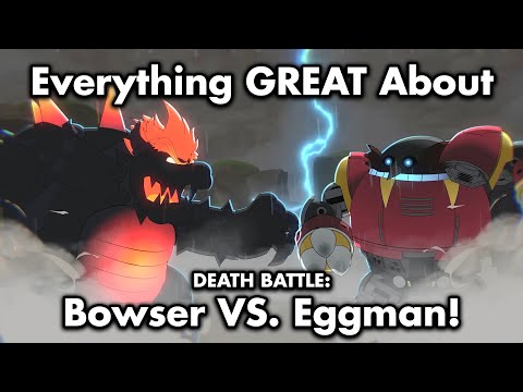Everything GREAT About DEATH BATTLE -- Bowser Vs Eggman (Mario Vs Sonic)! -- IndieWins