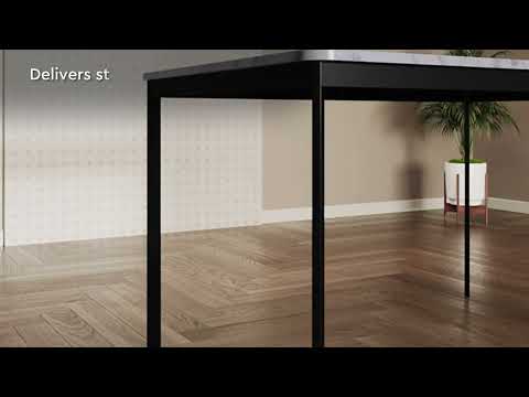 Interio by Godrej Franky Rectangular Engineered Wood 4 Seater